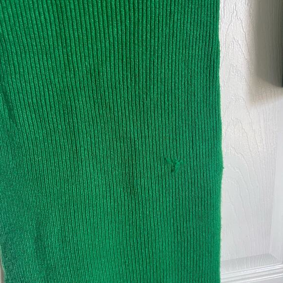 arch4 Cashmere Coco Midi Dress in Emerald Green XS - Picture 8 of 16